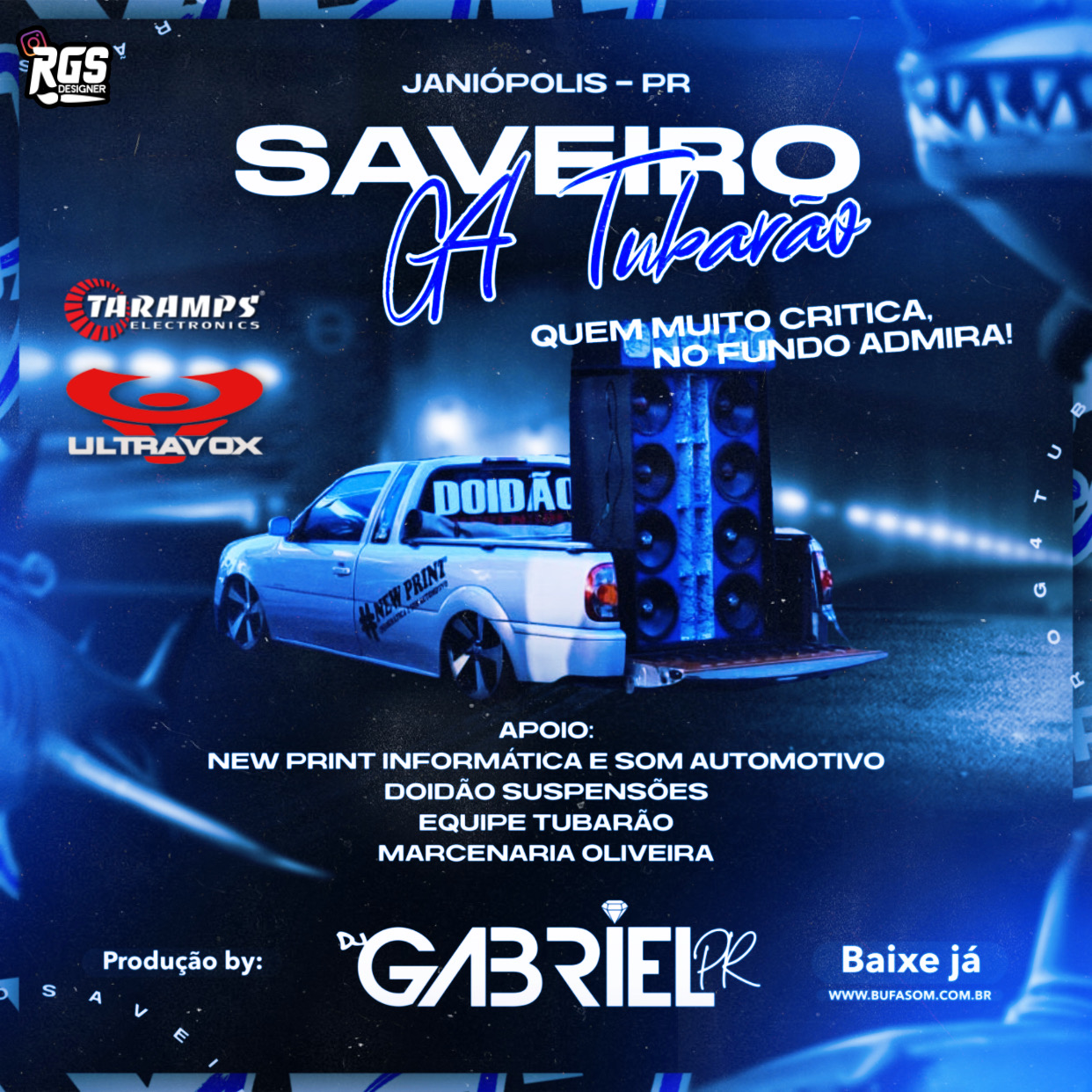 DJ Cleber Mix - Saveiro Rebaixada ft. Eletrofunk Brasil, Murilo